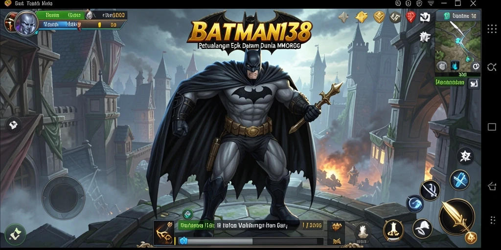 Tampilan gameplay menarik dari BATMAN138 dalam dunia MMORPG.