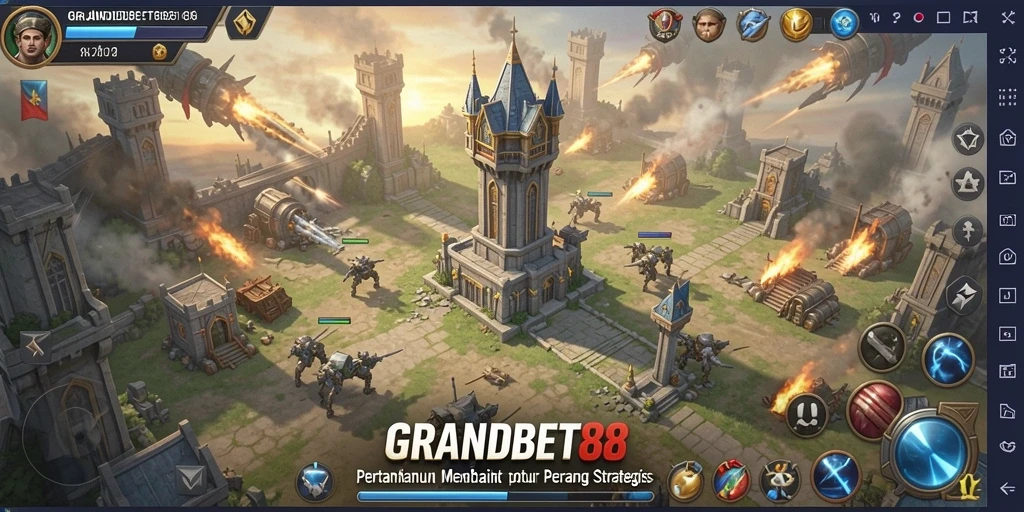 Gameplay menarik dengan berbagai tower strategis dan musuh yang menantang.