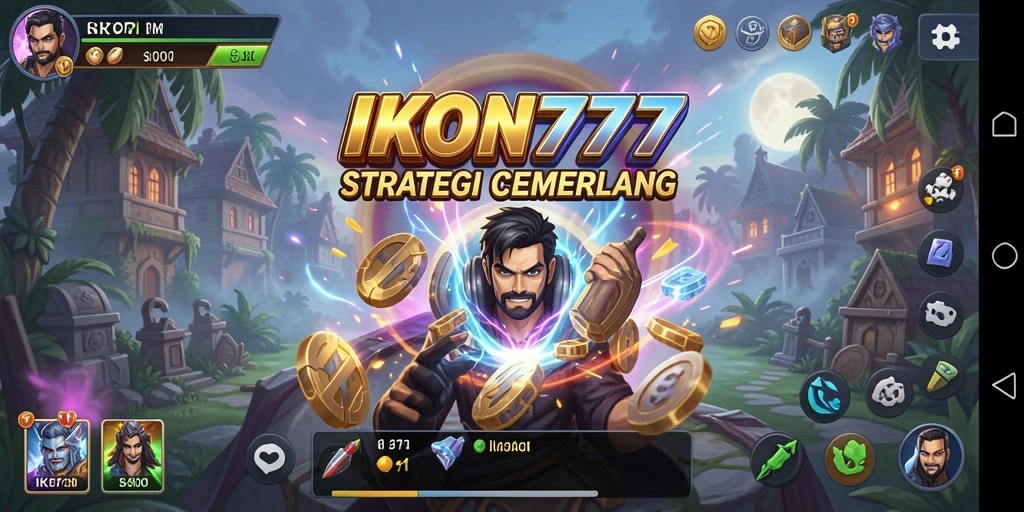Tampilan gameplay menarik dan strategi yang menantang di IKON777.