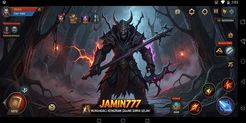 Screenshot menampilkan suasana mencekam dari gameplay <strong>JAMIN777</strong>.