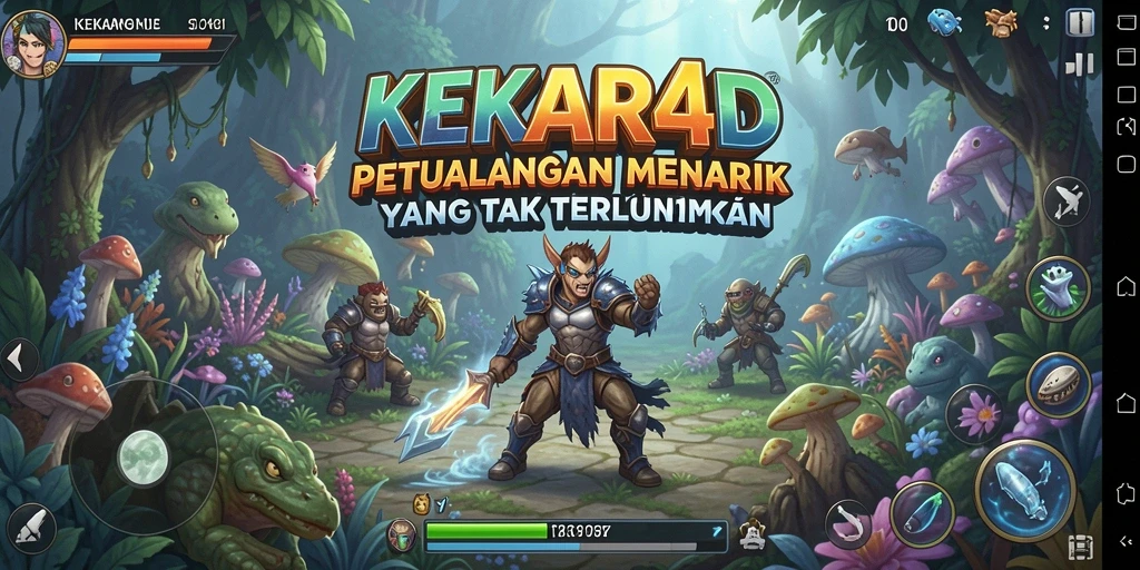 Tangkapan layar menunjukan aksi petualangan yang seru dan mendebarkan.