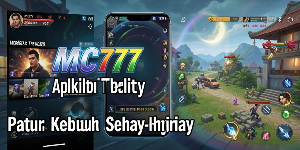 Tampilan antarmuka utama aplikasi MC777 yang intuitif dan mudah digunakan.