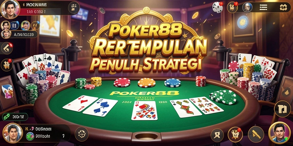 Screenshot gameplay POKER88 menunjukkan aksi pertempuran seru Battle Royale.