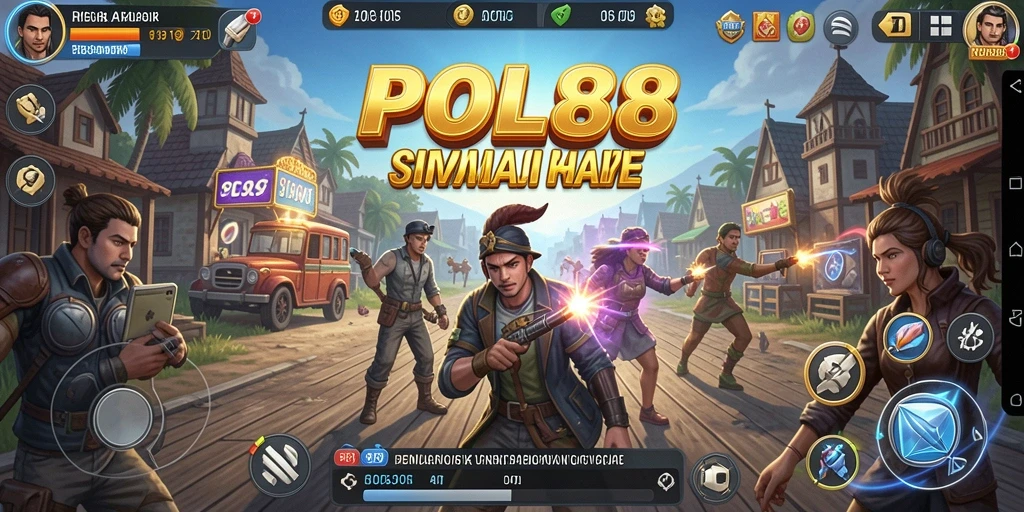 Tampilan gameplay POL88 yang realistis dan interaktif.